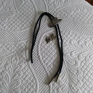 Cowgirl Lariat & Saddle Earrings